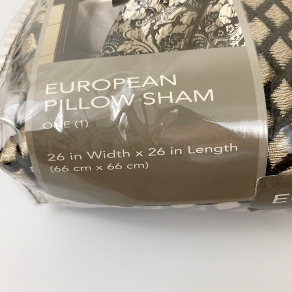 Croscill Napoleon Euro Slate Blue Pillow Shams - Picture 6 of 6